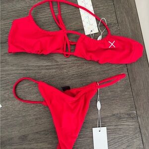 Boutine LA bikini top and bottoms